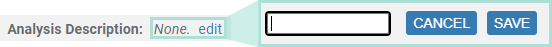 screenshot fragment: description editing form expansion