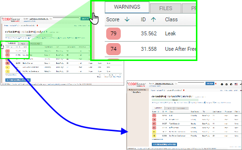 screenshot fragment: clicking shaded bar to expand File Explorer.