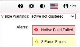 screenshot fragment: alerts example